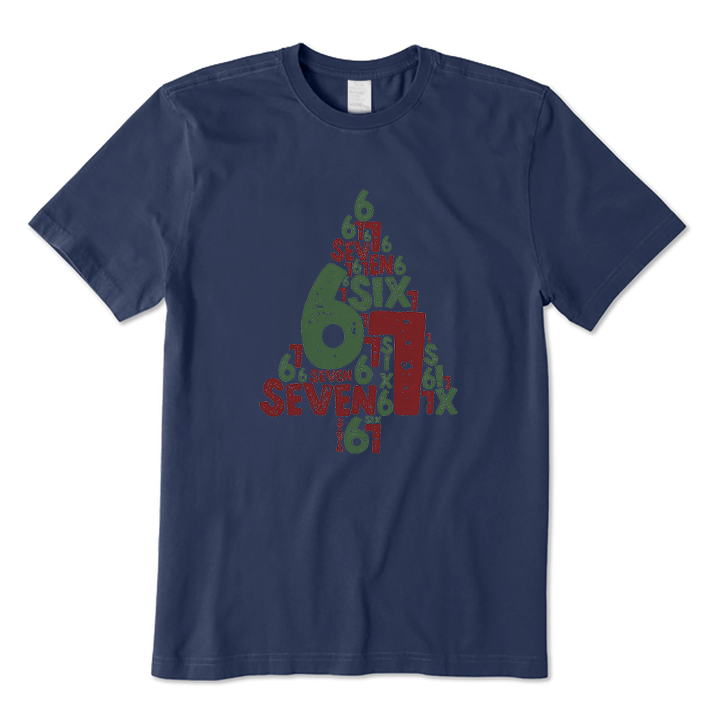 Six Seven Christmas Tree T-Shirt