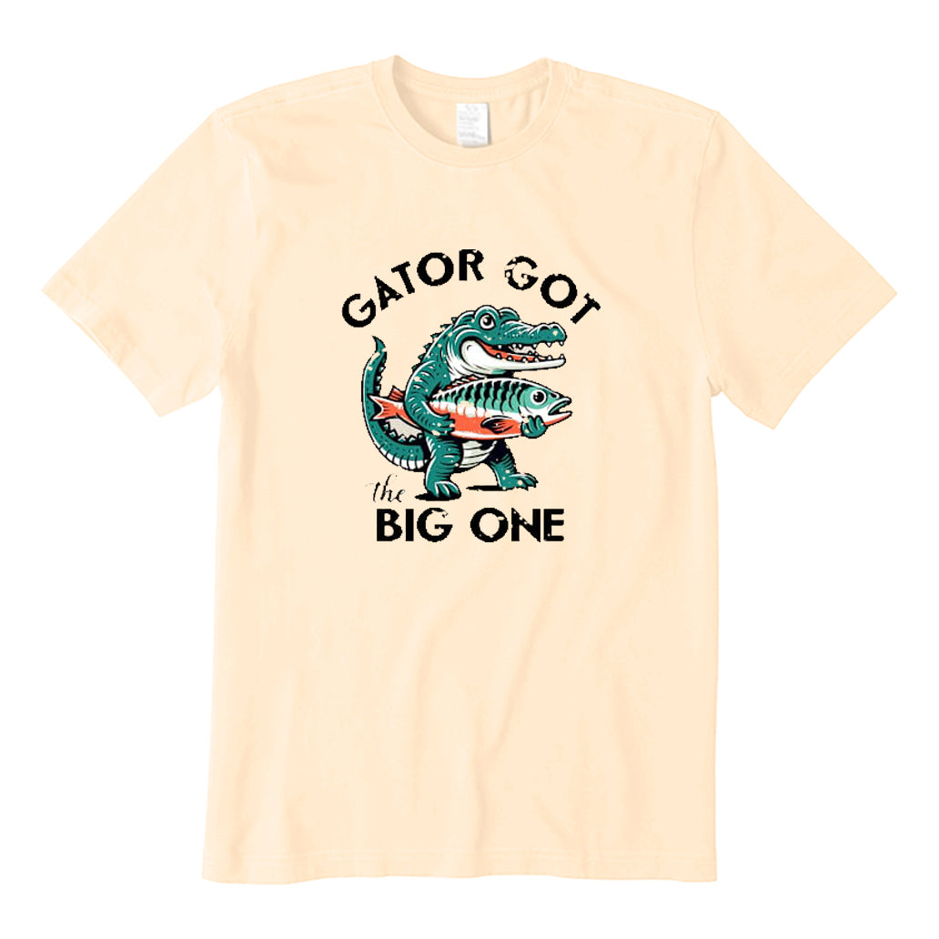 An Alligator Catches A Big Fish T-Shirt
