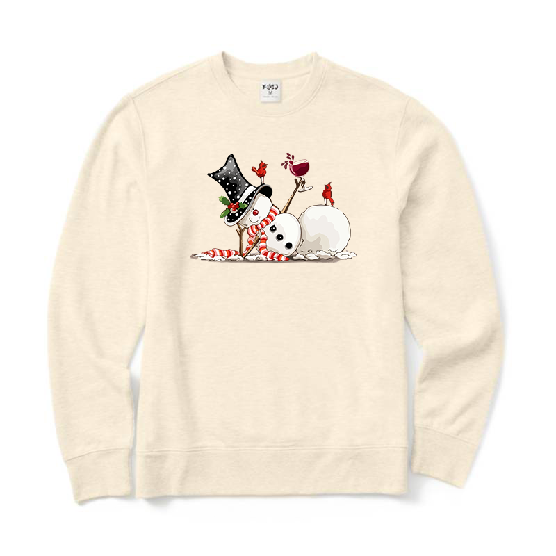 Christmas Snowman Crewneck Sweatshirt