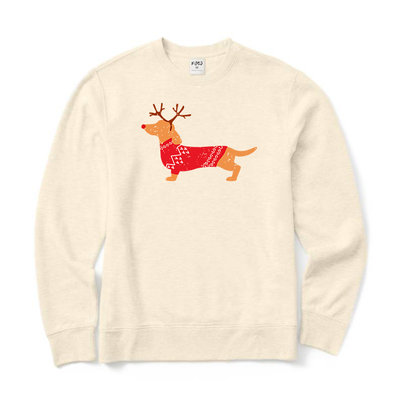 Dachshund Christmas Crewneck Sweatshirt