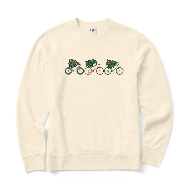 Merry Bikemas Crewneck Sweatshirt