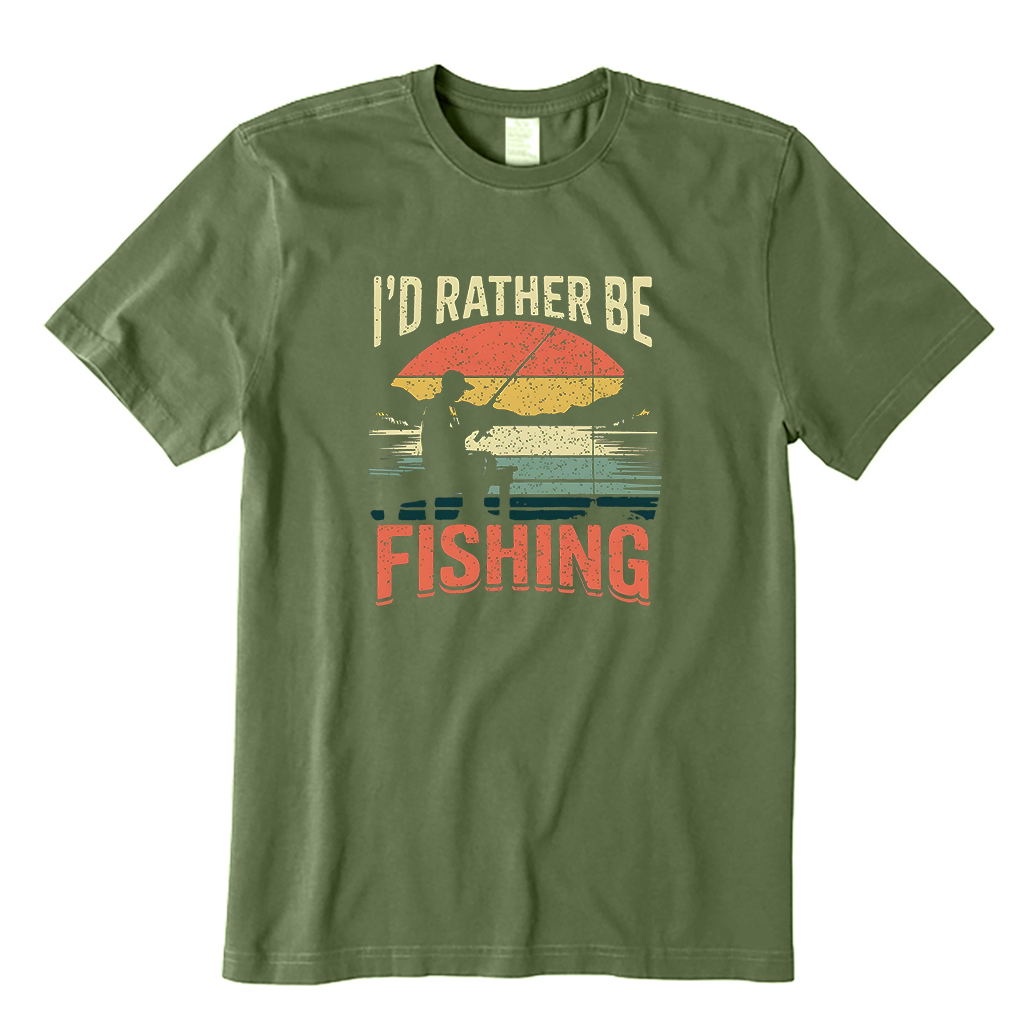 I'd Rather Be Fishing T-Shirt