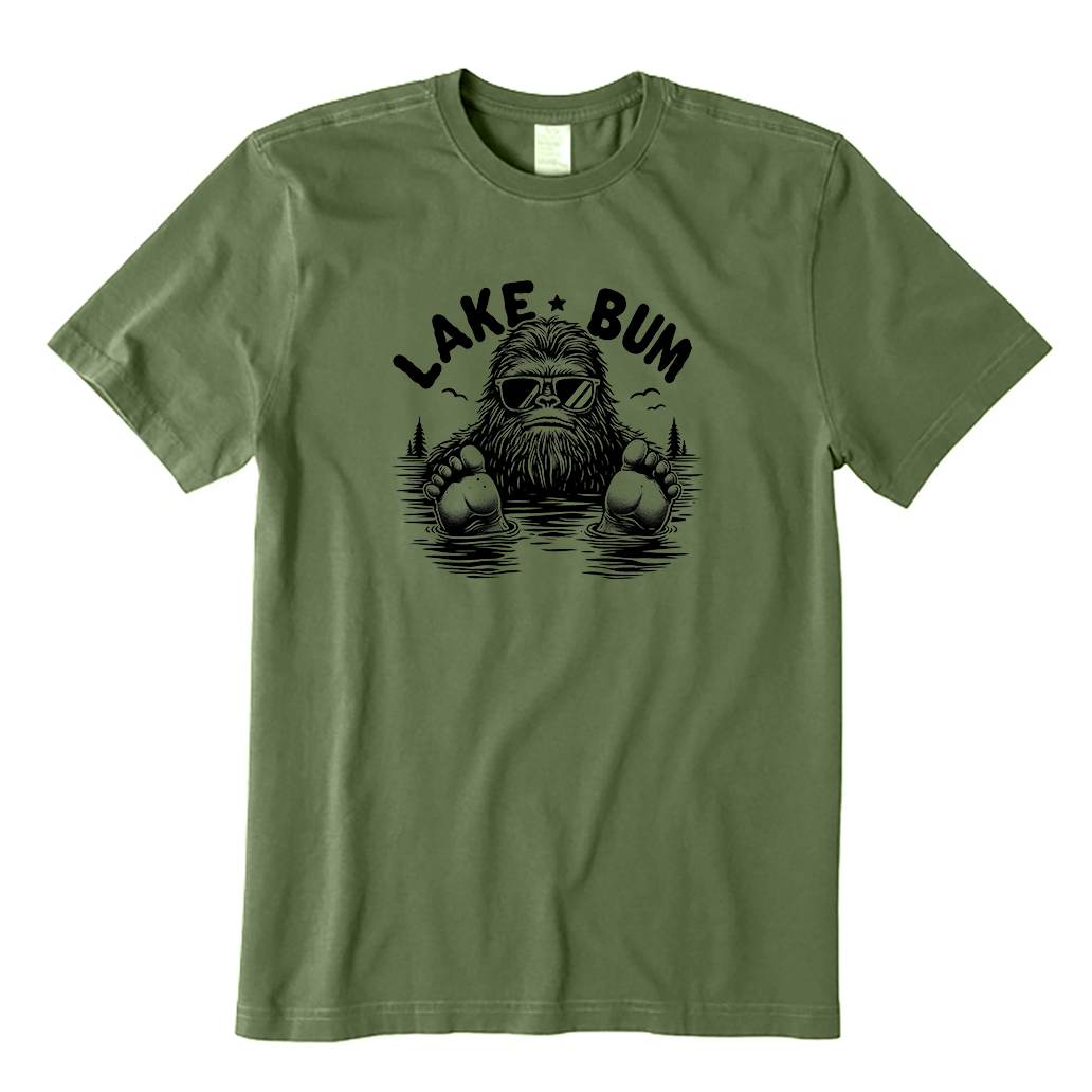 Lake Bum Bigfoot T-Shirt