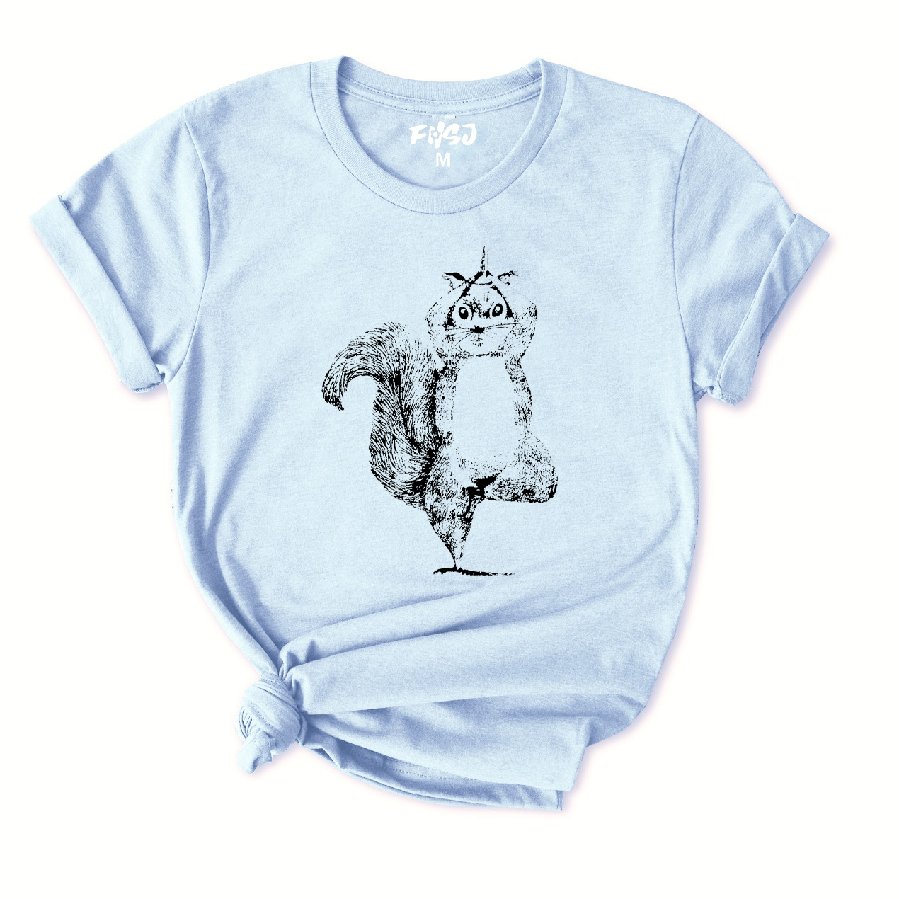 Squirrel Yoga T-Shirt for Women