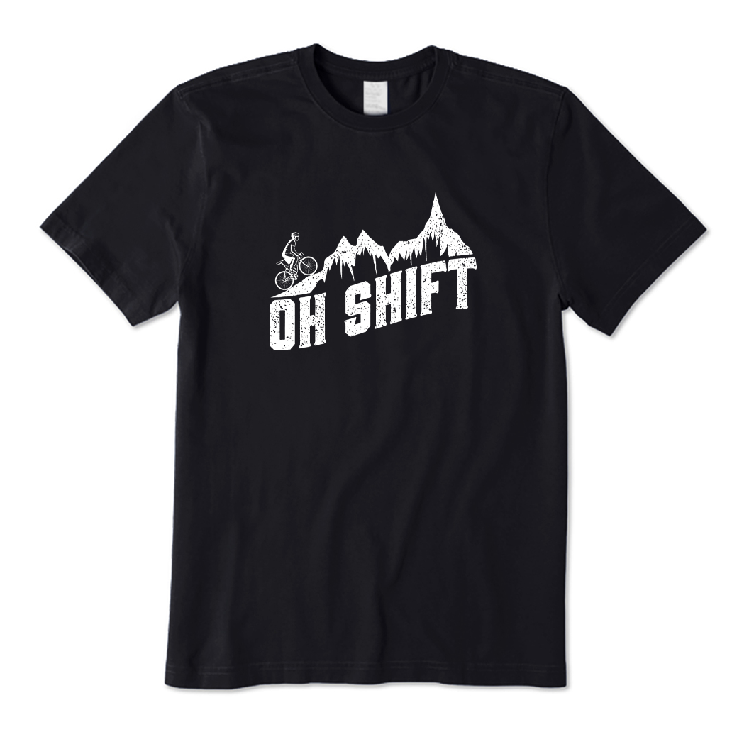 Oh Shift Mountain Cycling T-shirt