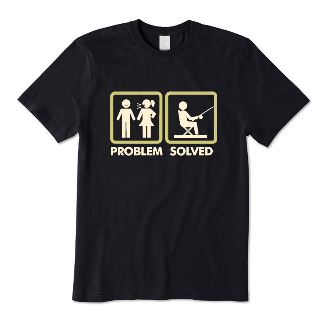Problem Solved Fishing T-shirt