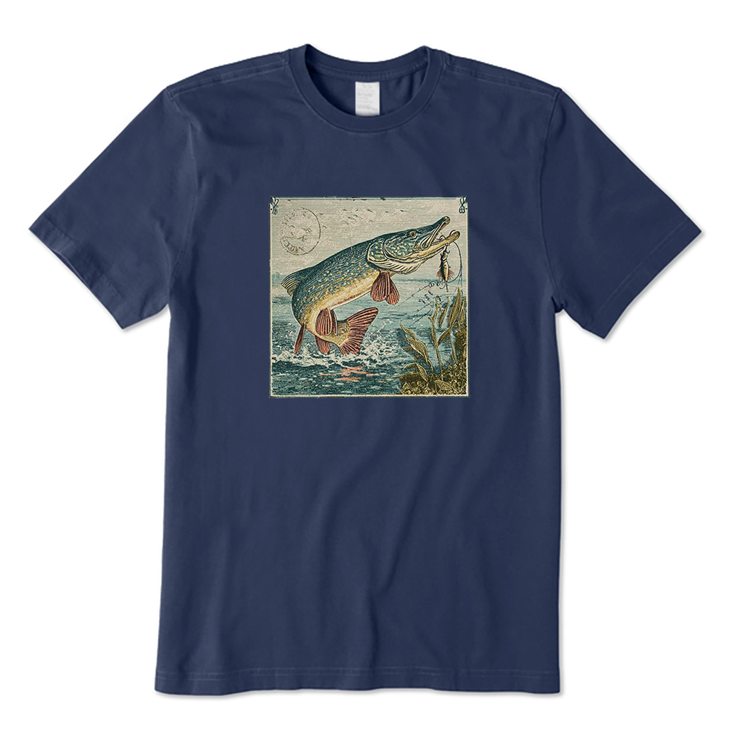Northern Pike Fishing T-Shirt