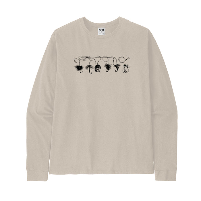 VINTAGE FLY FISHING HOOK Long Sleeve T-Shirt