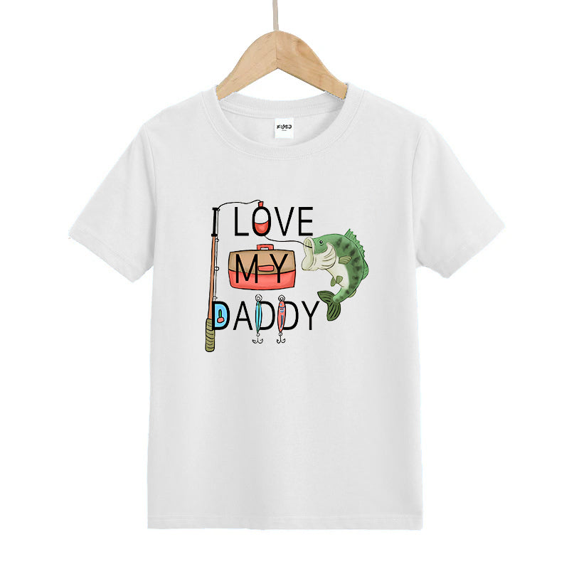 I Love My Daddy Kids T-Shirt