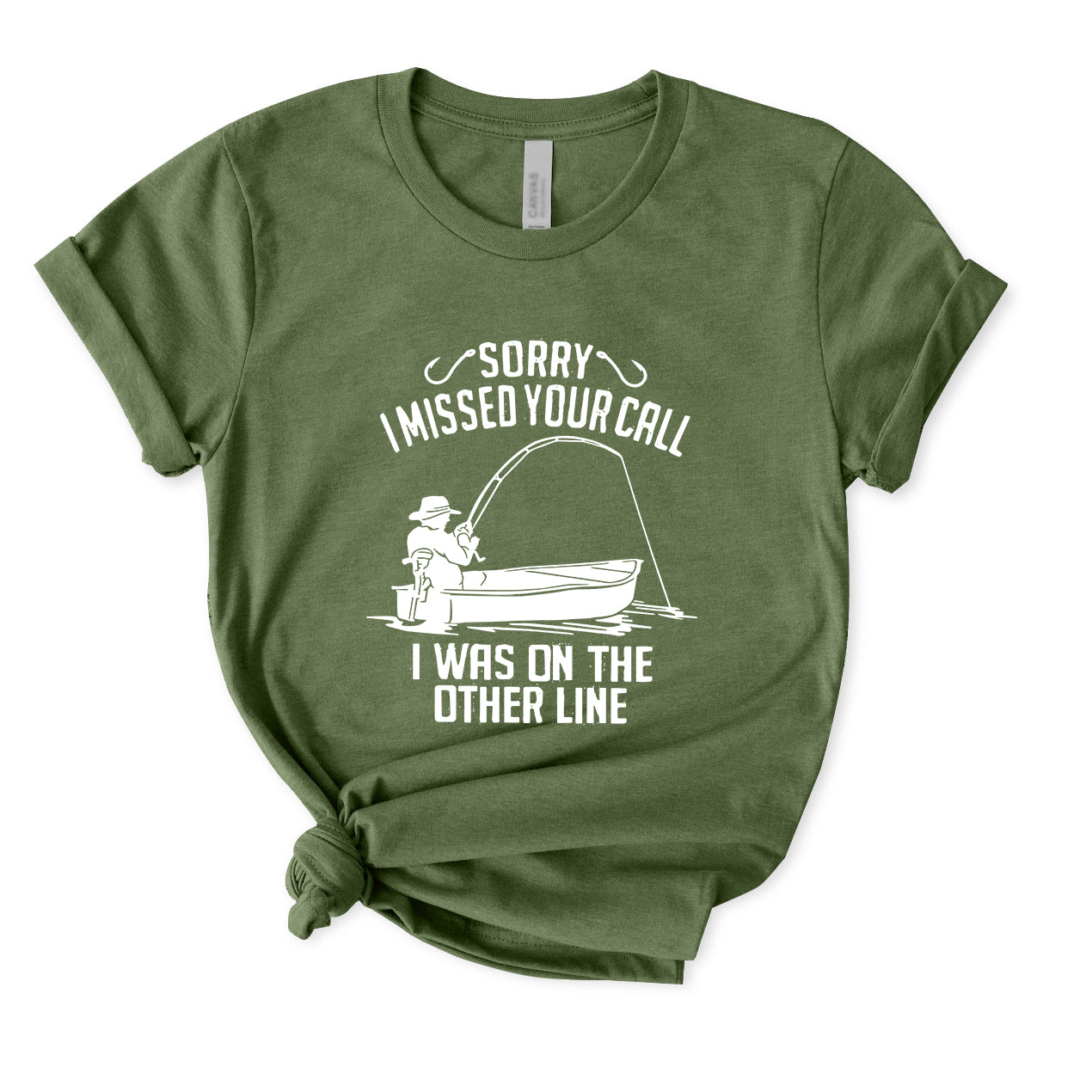 I Was On The Other Line T-Shirt for women