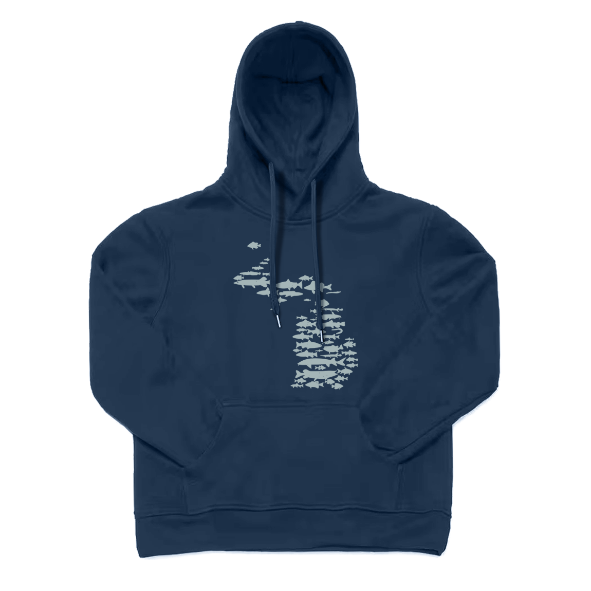 Fish of Michigan Hoodie