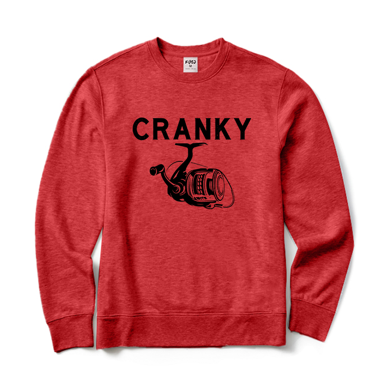 Cranky Fishing Crewneck Sweatshirt
