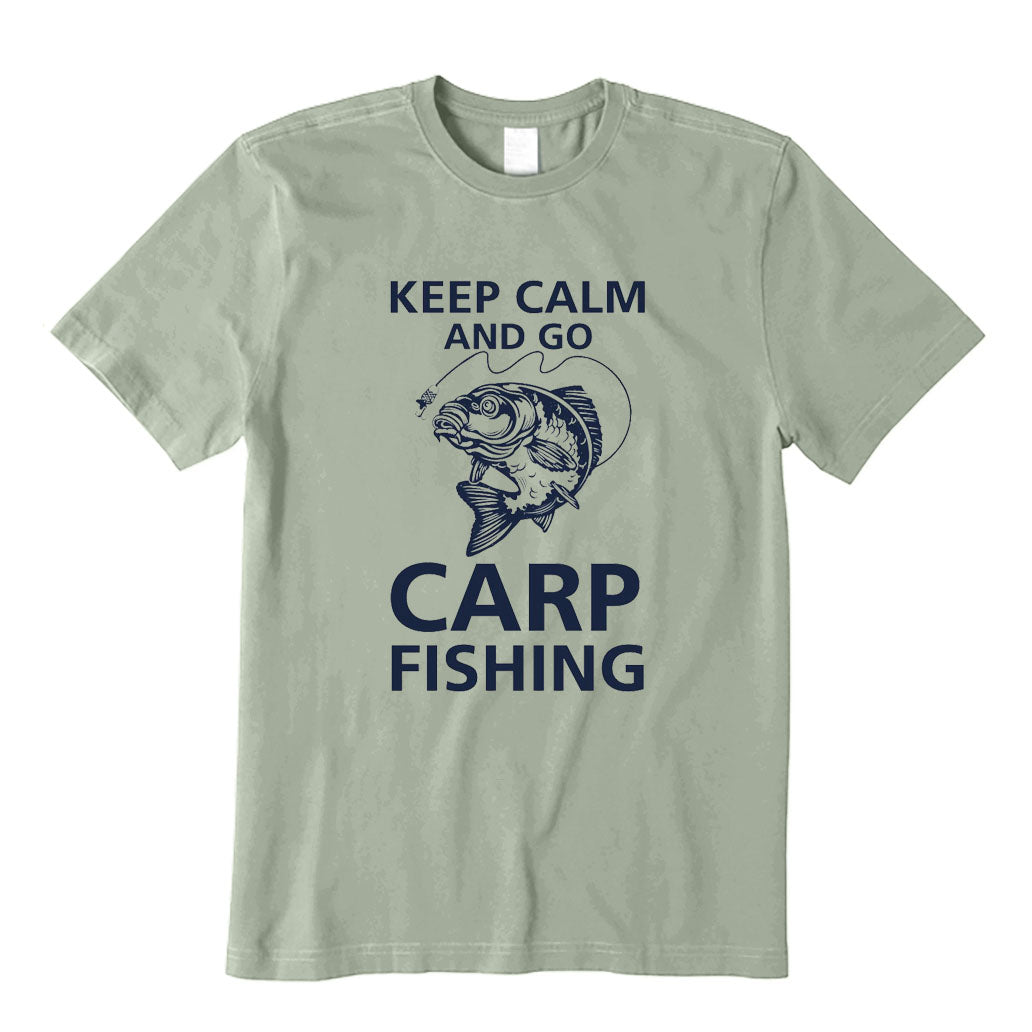 Keep Calm and Go Carp Fishing T-Shirt
