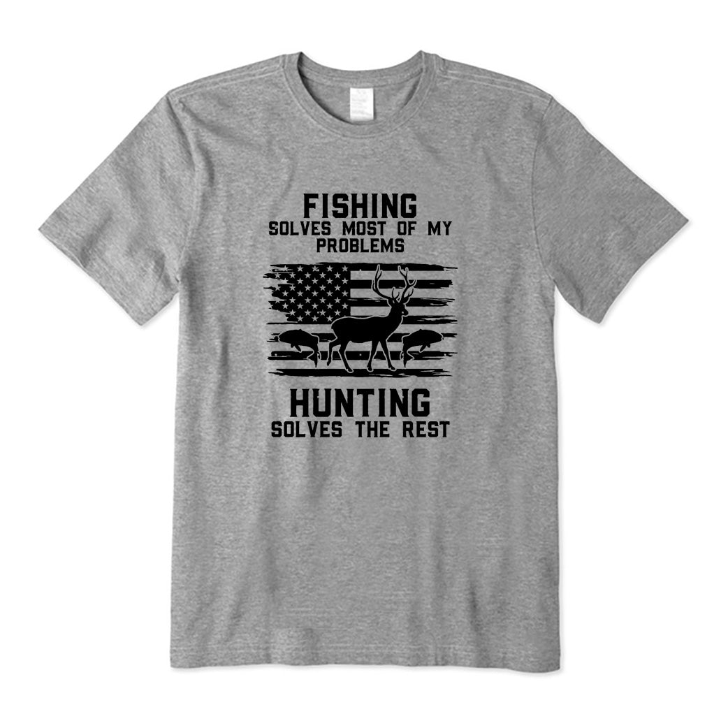 Fishing Solves Most of My Problems T-Shirt