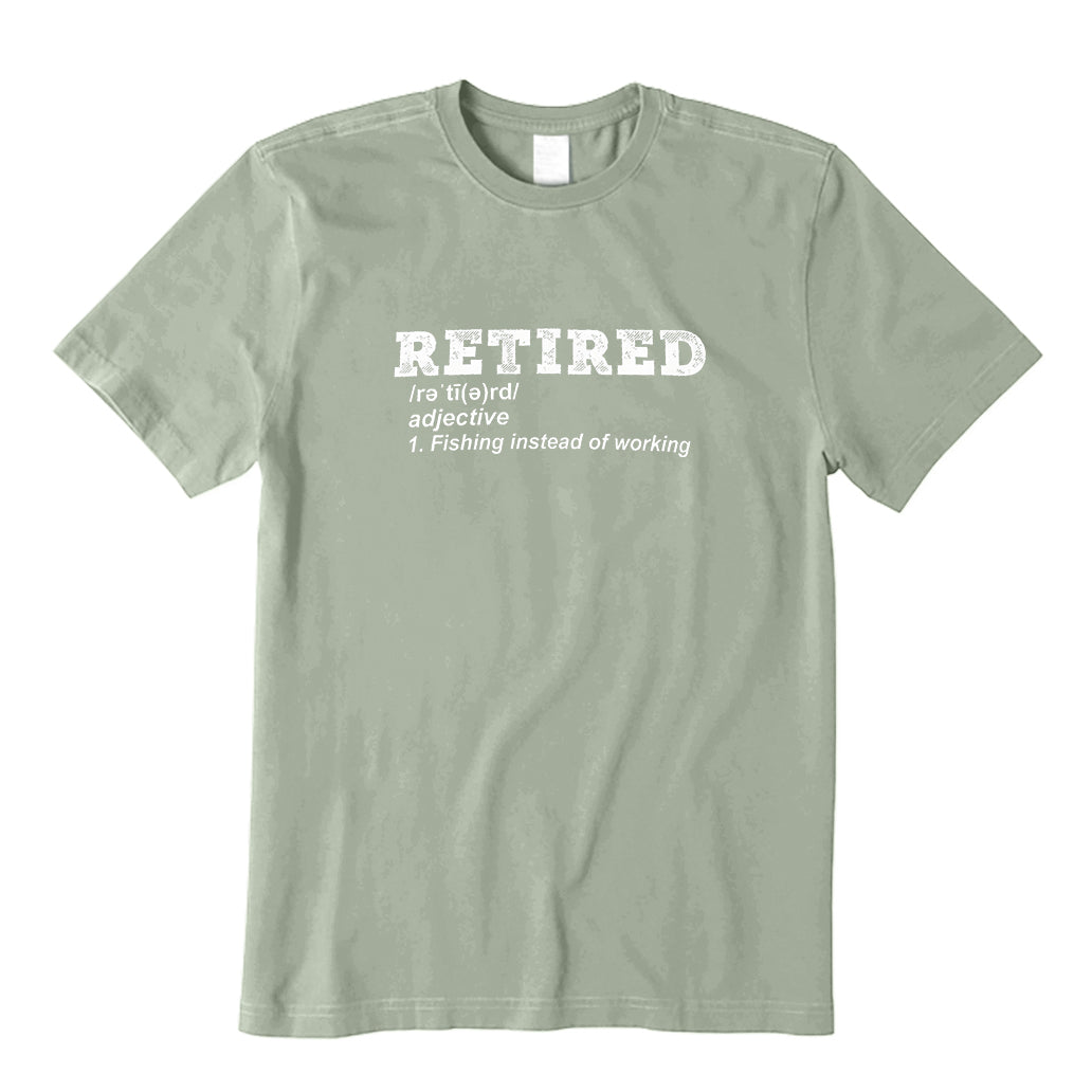 Retired definition fishing T-Shirt
