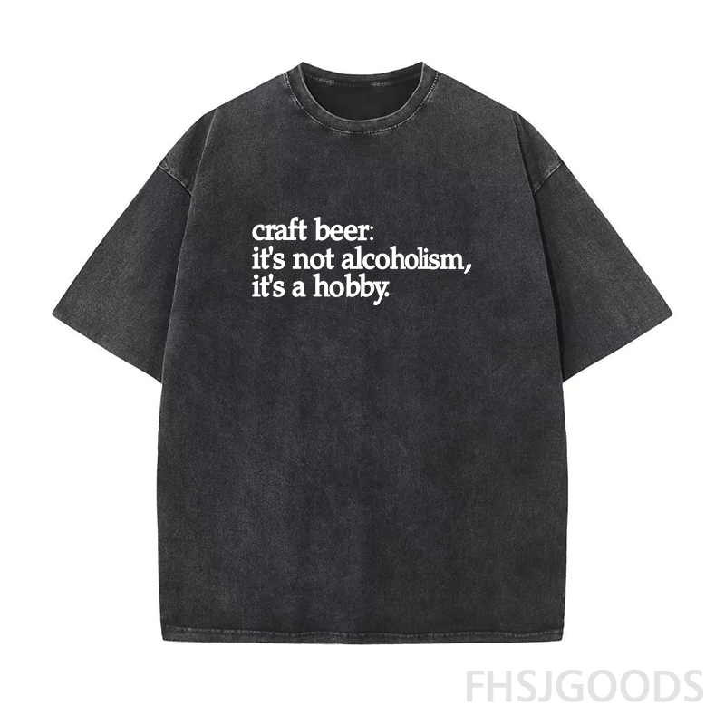 Craft Beer Unisex Distressed T-Shirt