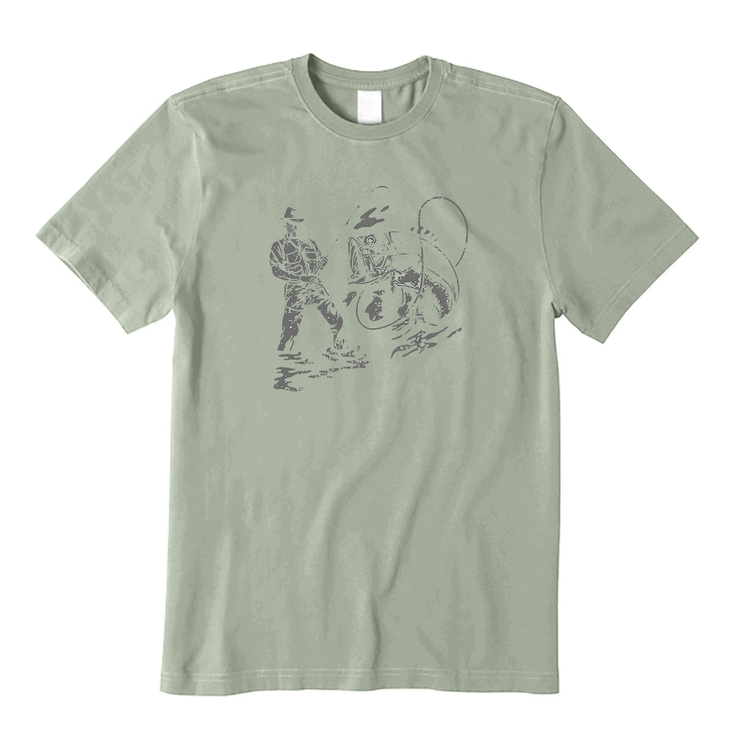 Vintage Fisherman Fishing Bass Hobby T-Shirt