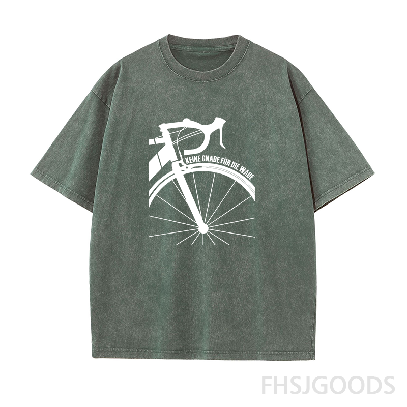 Road Bike Unisex Distressed T-Shirt