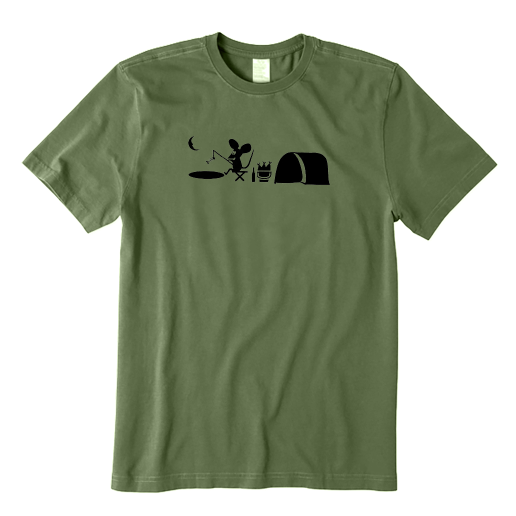 Fishing Mouse Hole T-Shirt