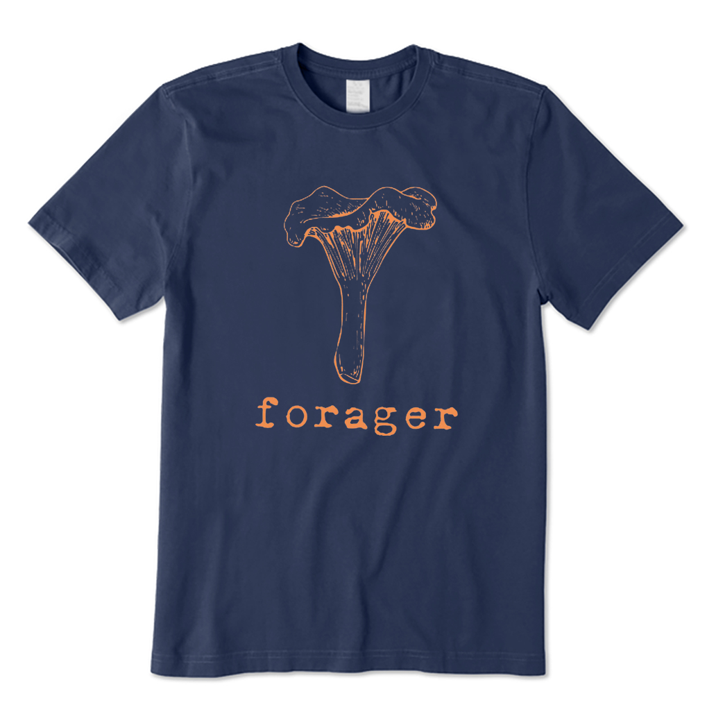 Chanterelle Mushroom Forager T-Shirt