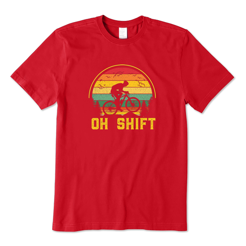 Oh Shift Mountain Biking T-Shirt