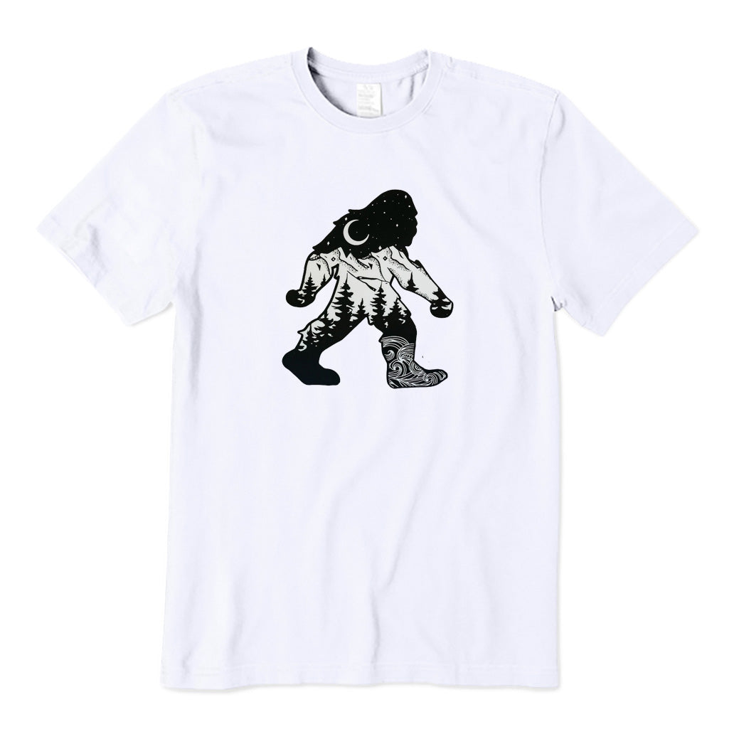 Rivers Mountains Forests and Bigfoot T-Shirt