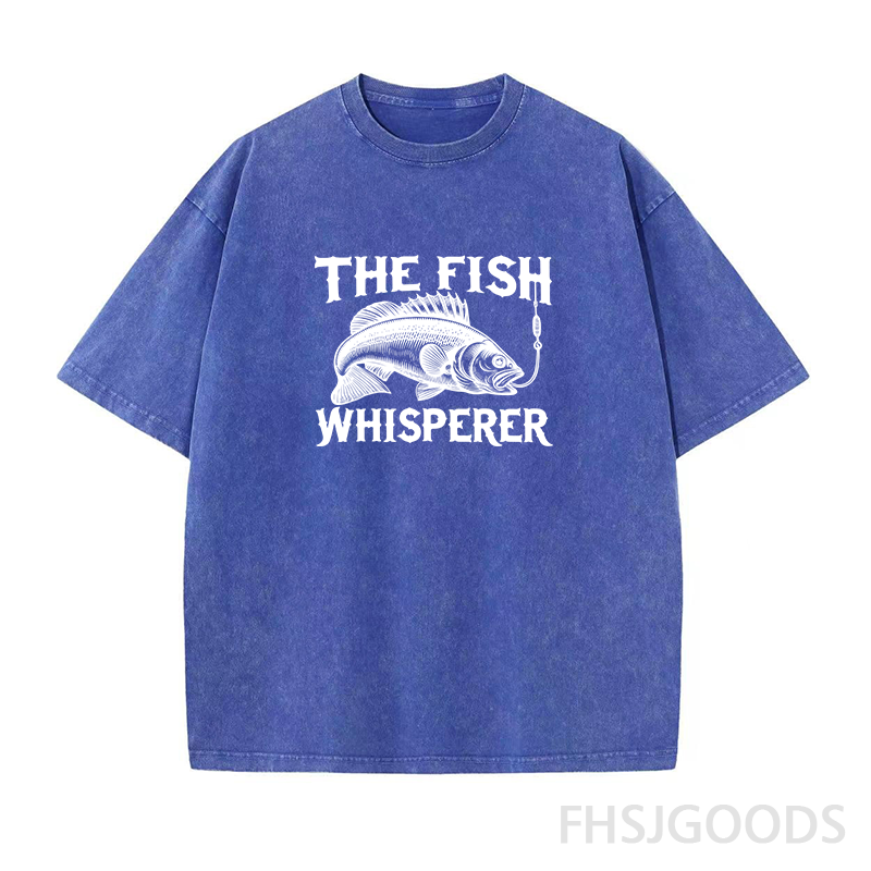 The Fish Whisperer Unisex Distressed T-Shirt