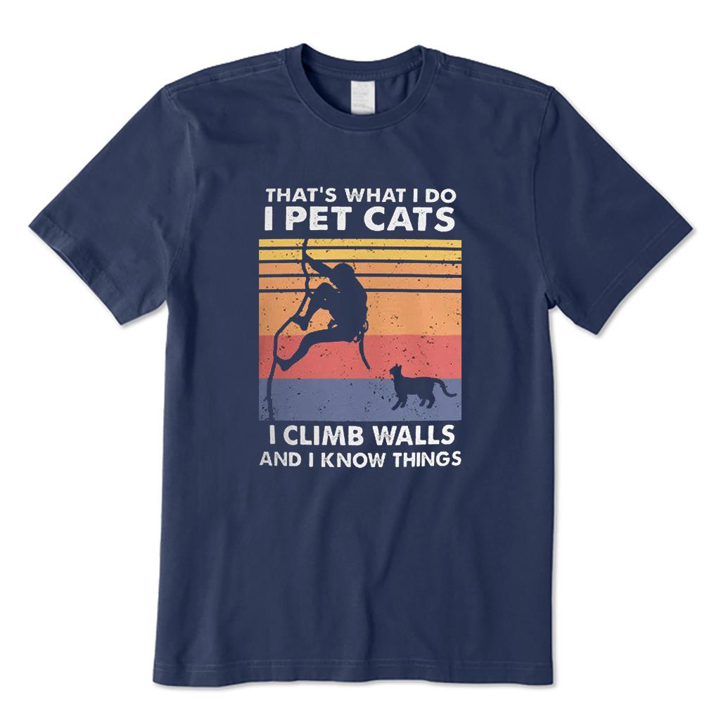 Climber & Cat Lover T-Shirt