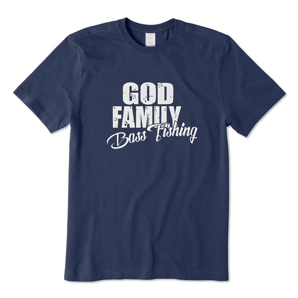 God Family Bass Fishing T-Shirt