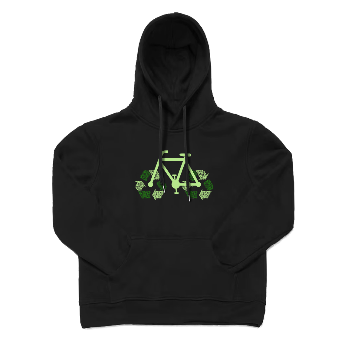 Recycle Bike Hoodie