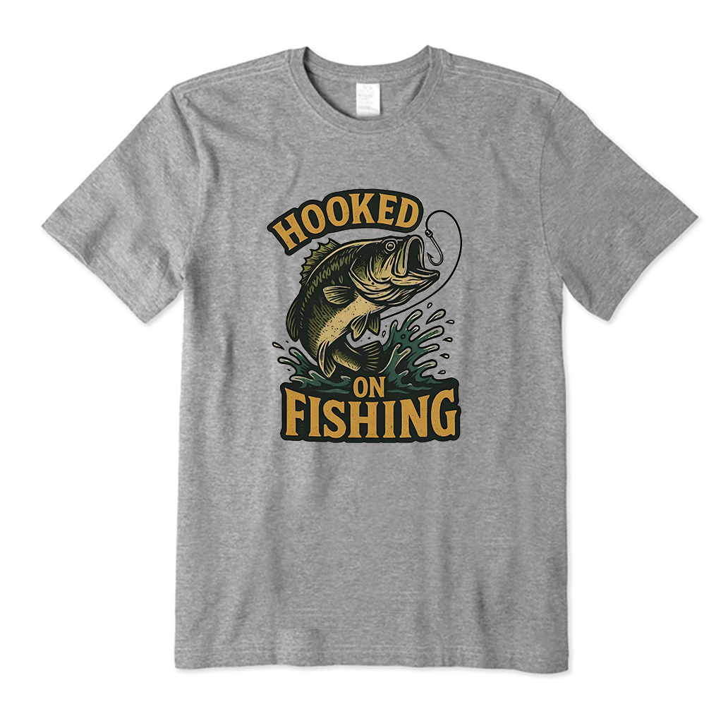 Hooked On Fishing T-Shirt