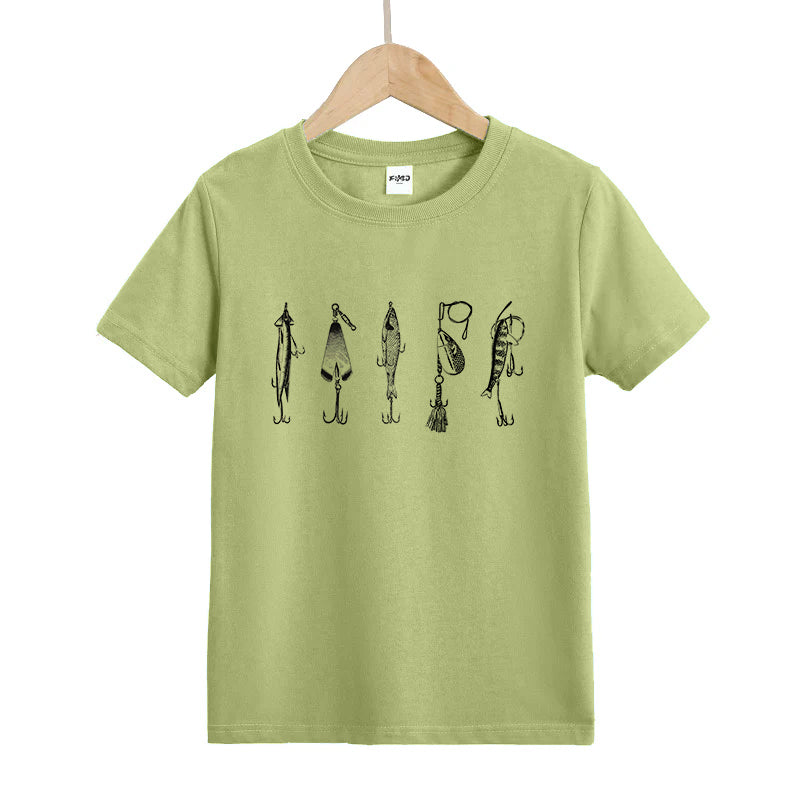 VINTAGE FISHING LURES Kids T-Shirt