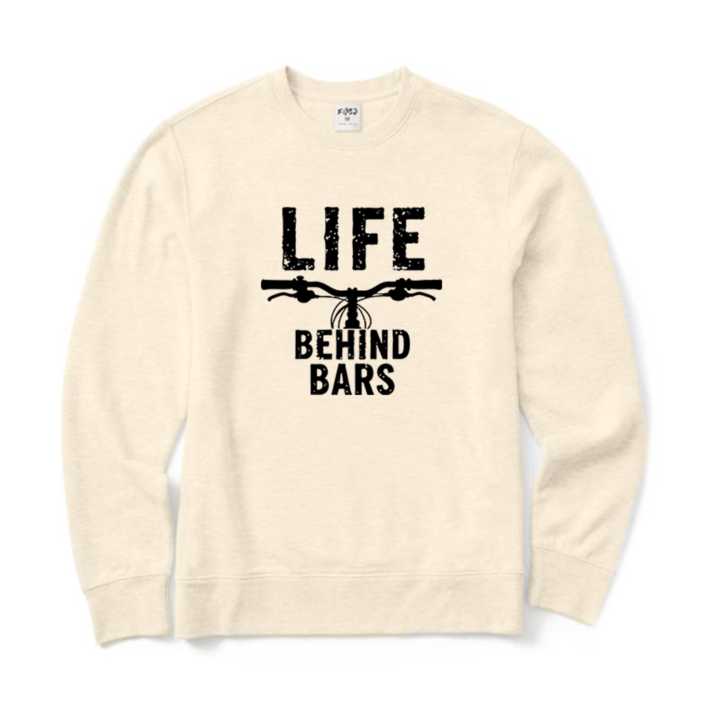 Life Behind Bars Cyclist Crewneck Sweatshirt