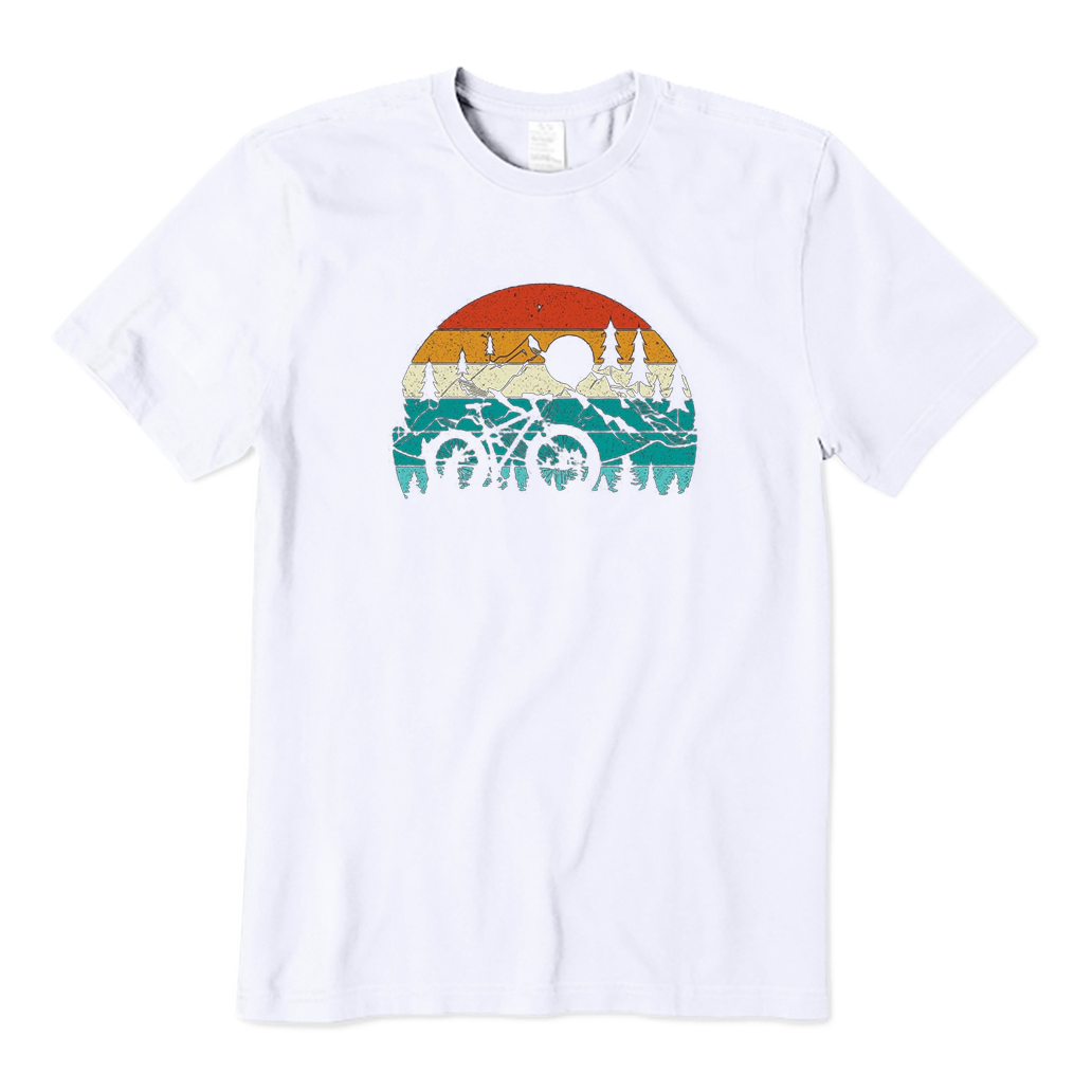Mountain Biking Retro T-Shirt