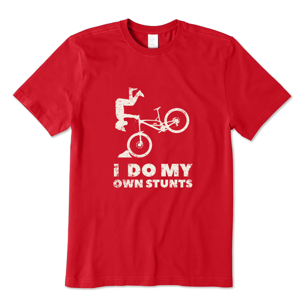 I Do My Own Stunts Cycling T-shirt