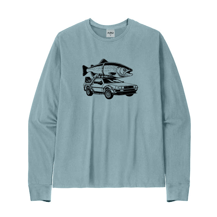 Moving A Big Trout Long Sleeve T-Shirt
