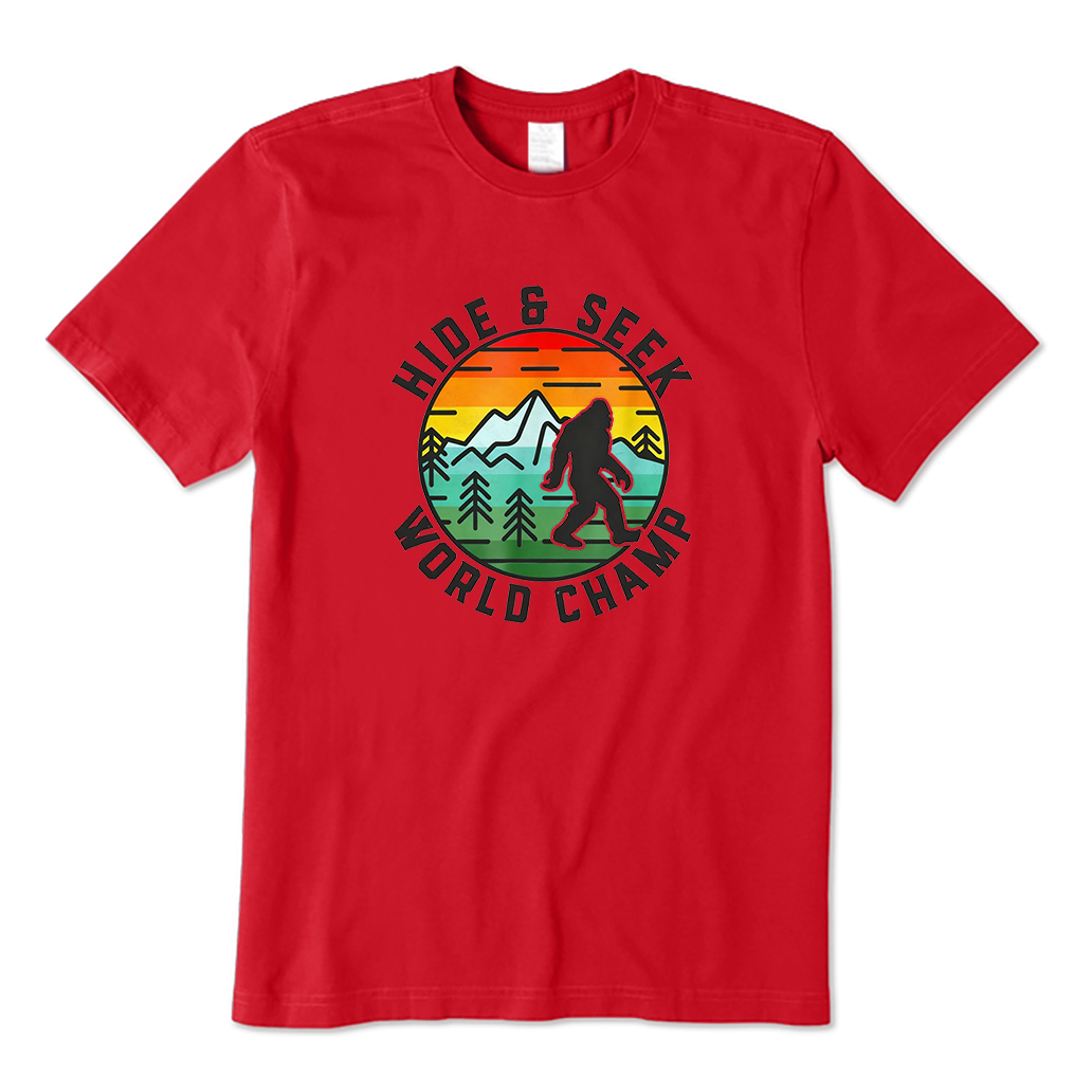 Hide and Seek Bigfoot T-Shirt