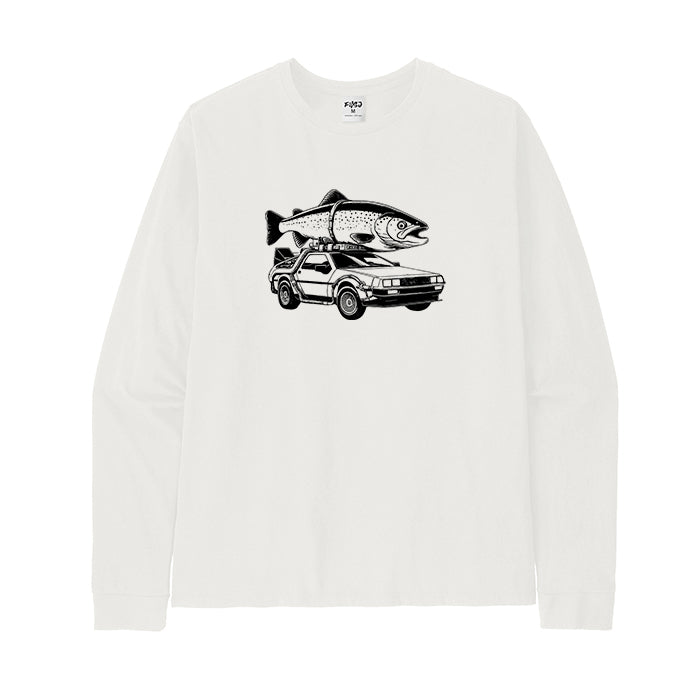 Moving A Big Trout Long Sleeve T-Shirt