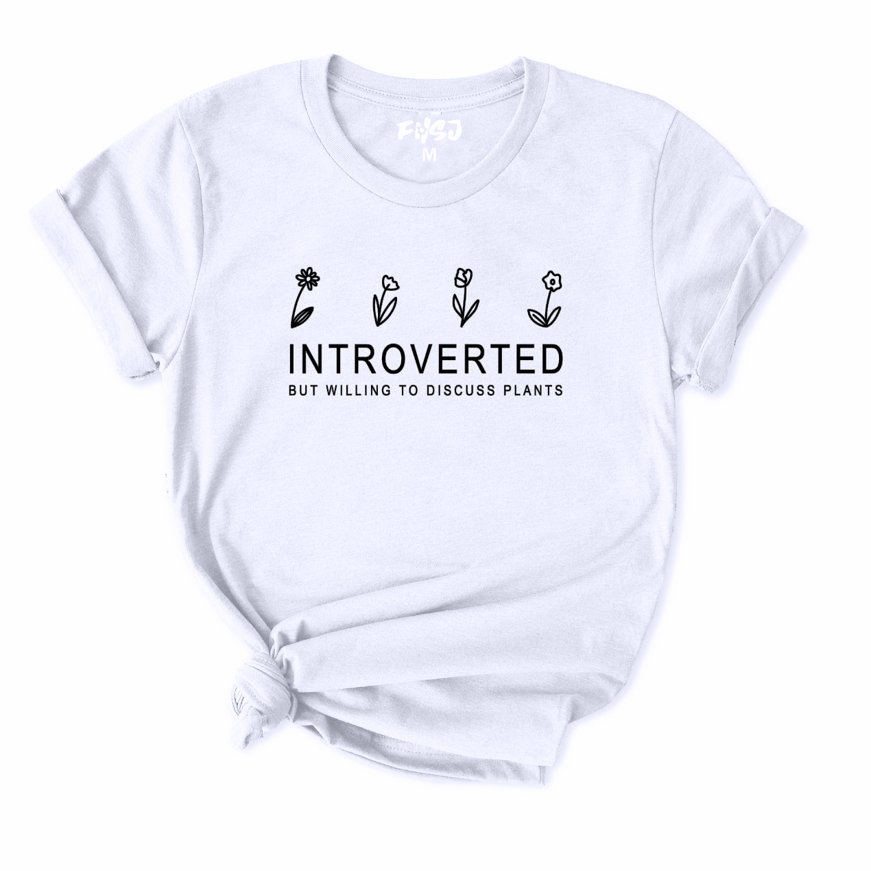 Introverted But Willing To Discuss Plants T-Shirt for Women