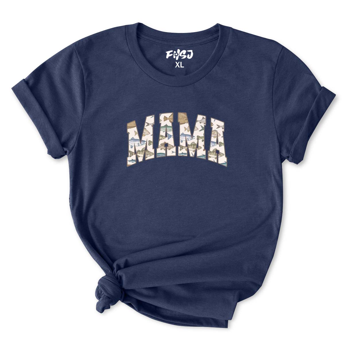 Mama Fishing T-Shirt for Women