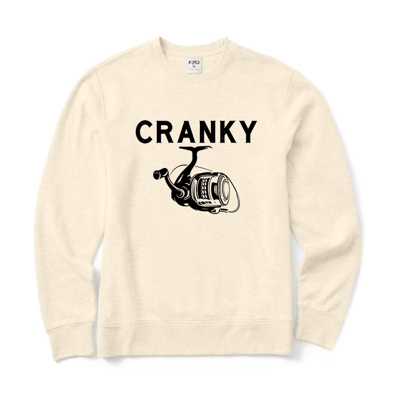 Cranky Fishing Crewneck Sweatshirt