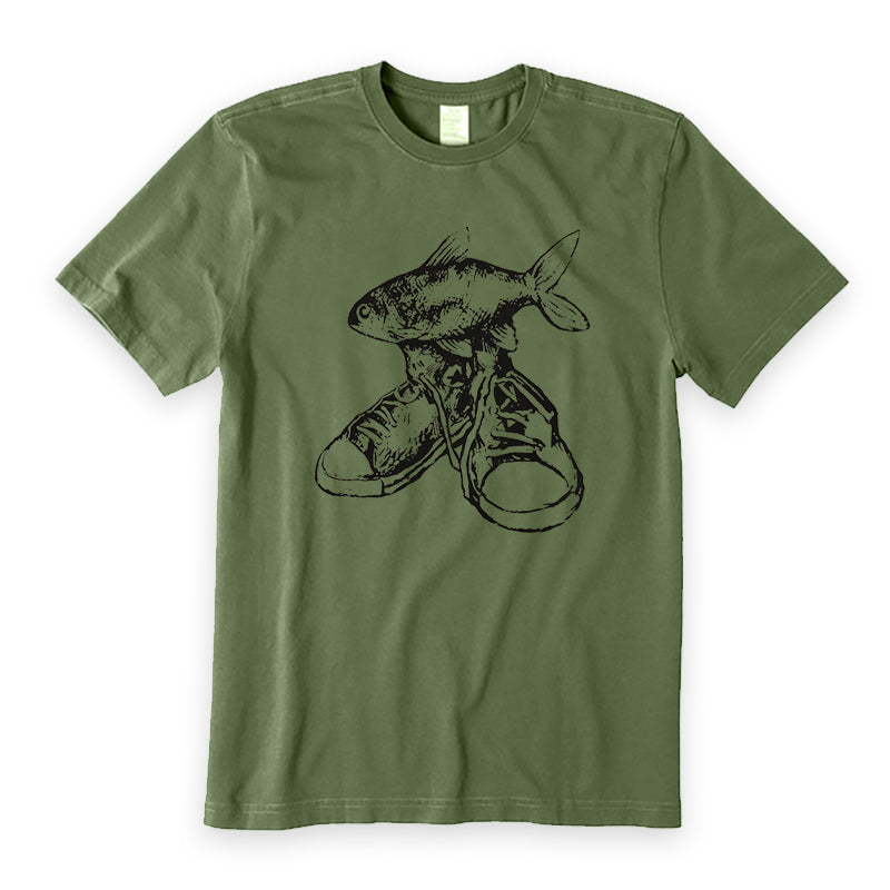 Shoe Fish Cursed T-Shirt