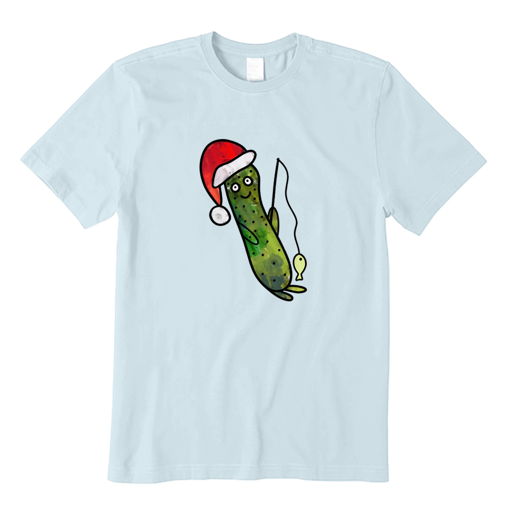 Christmas Pickle Fishing T-Shirt