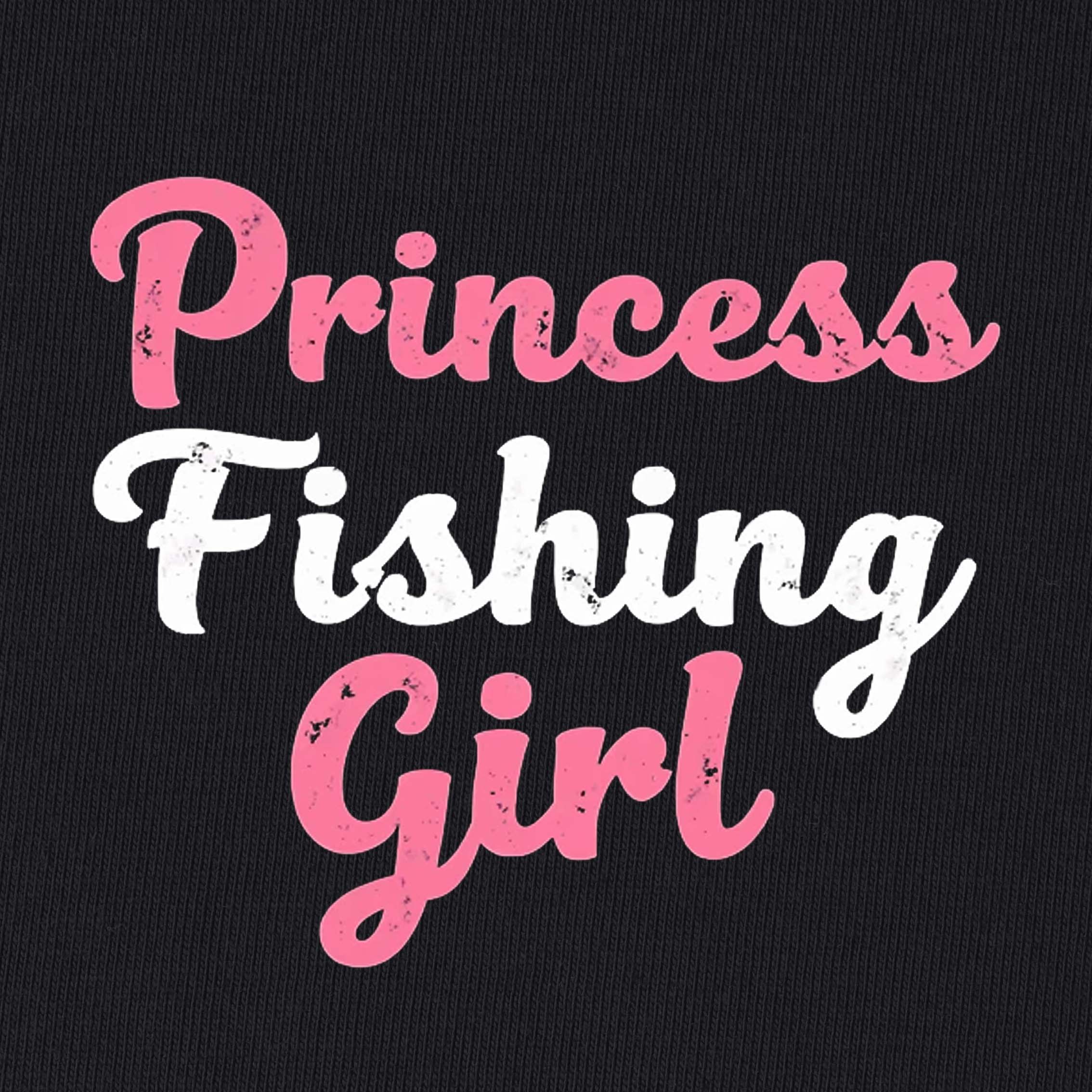 Princess Fishing Girl T-Shirt for Women
