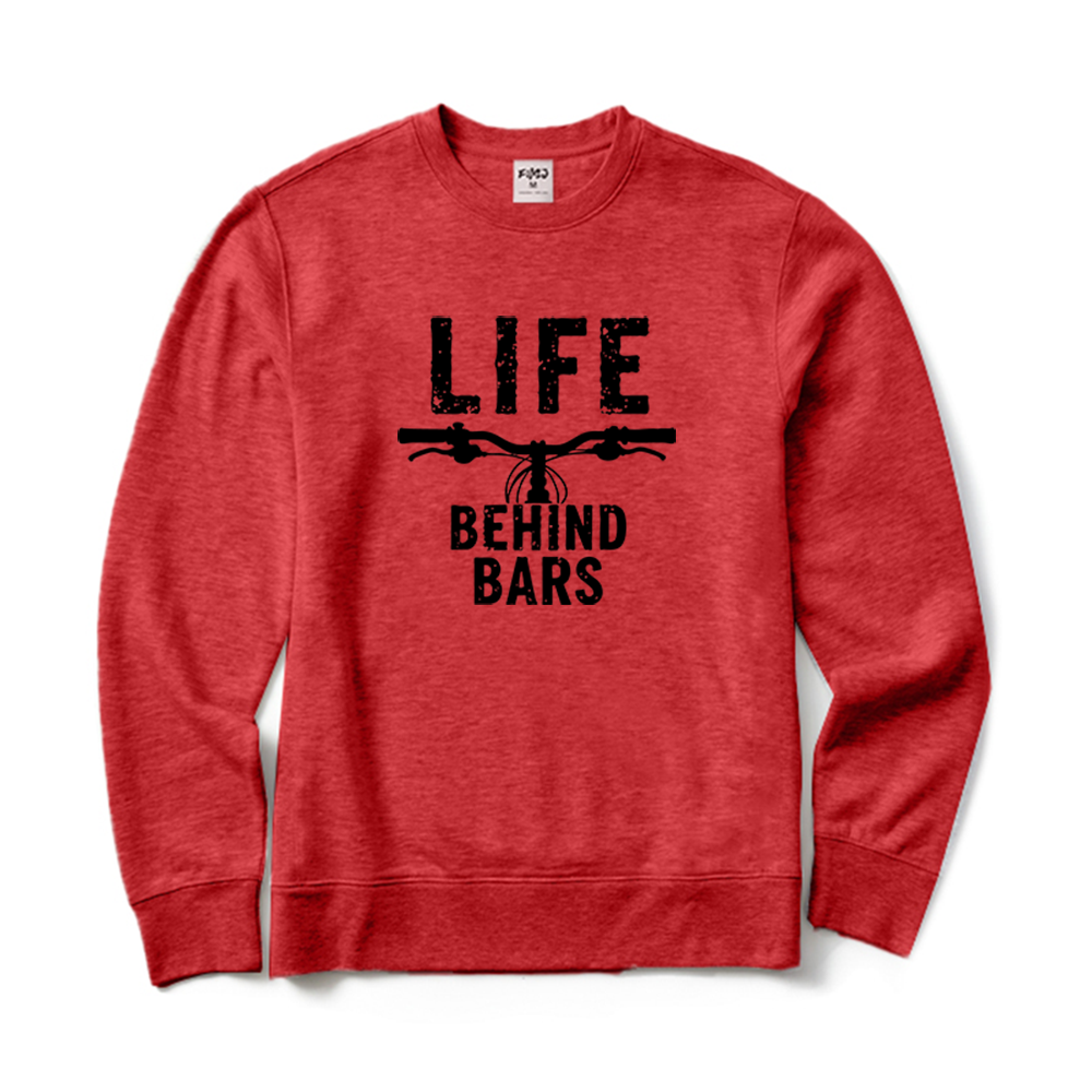 Life Behind Bars Cyclist Crewneck Sweatshirt