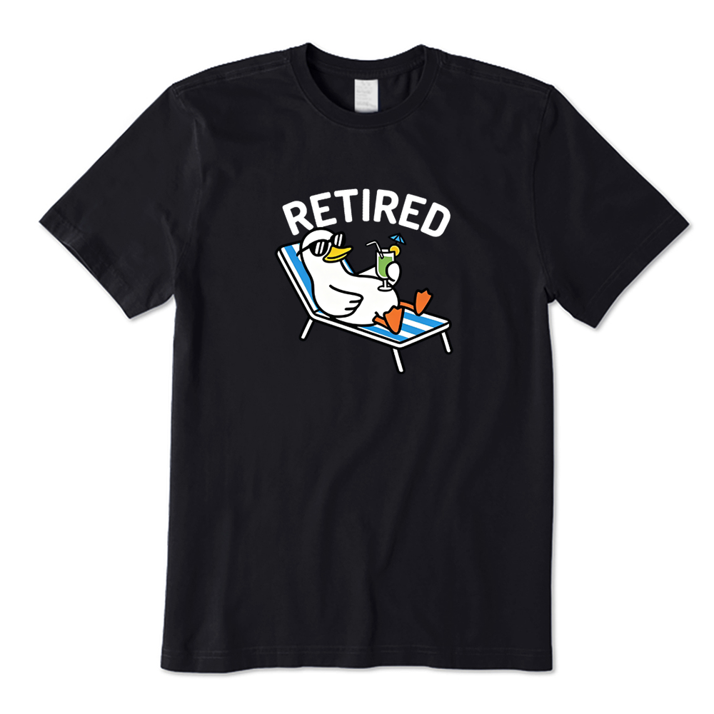 Retired Relaxing Goose T-shirt