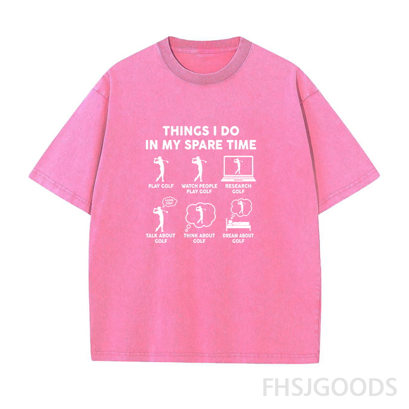 Funny Golf Lover Unisex Distressed T-Shirt