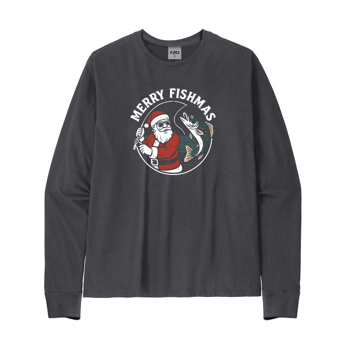 Merry Fishmas Long Sleeve T-Shirt