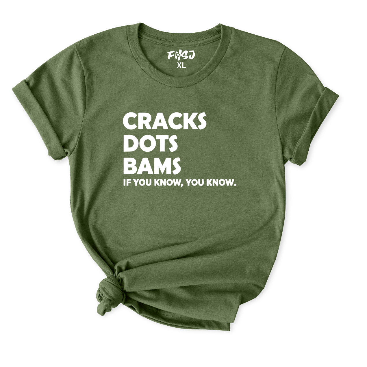 Mahjong Slang Cracks Dots Bams T-Shirt for Women