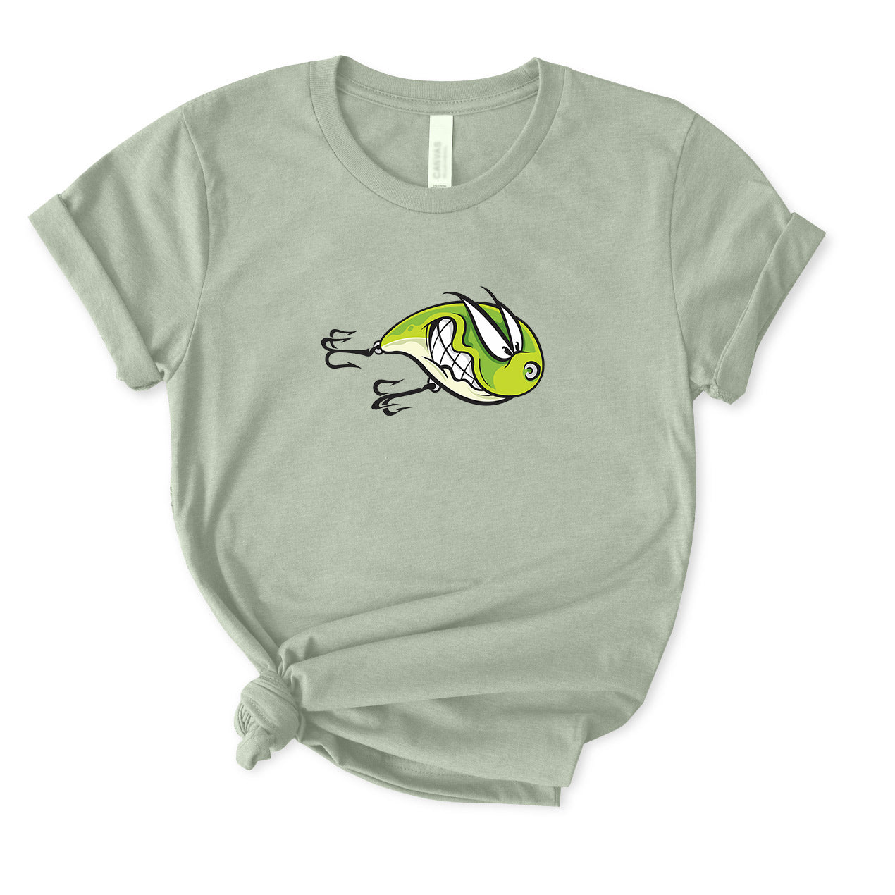 Angry Fishing Lure T-Shirt for women